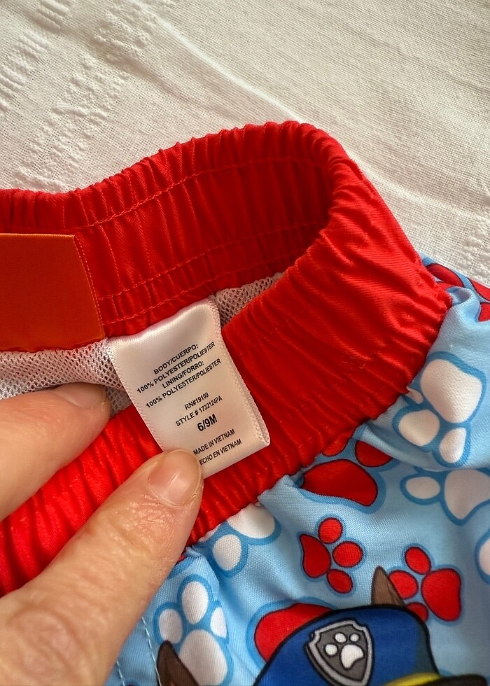 6-9 ay Erkek Bebek deniz şortu - Görsel 4