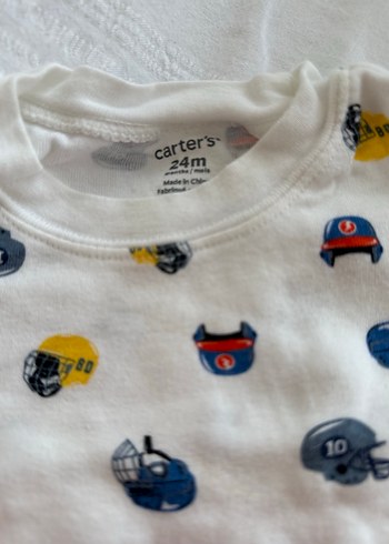 Uzun Kollu Pamuklu Bebek Body - Görsel 3