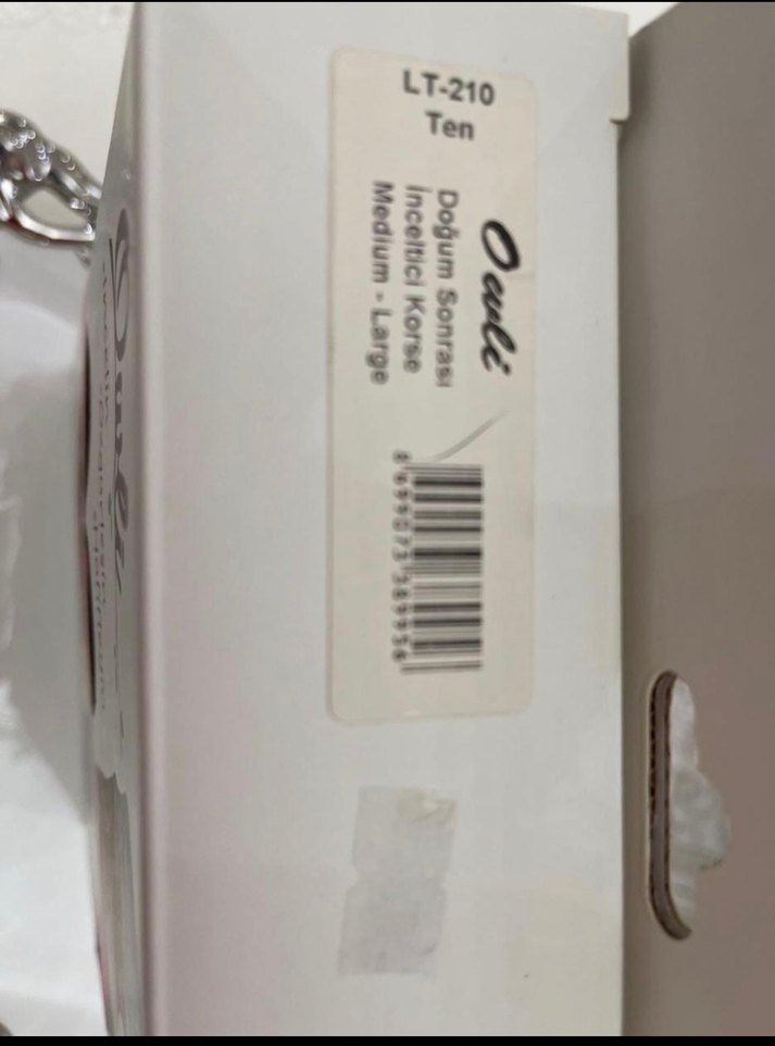 Owli Doğum Sonrası İncelmeye Yardımcı Korse - Görsel 3