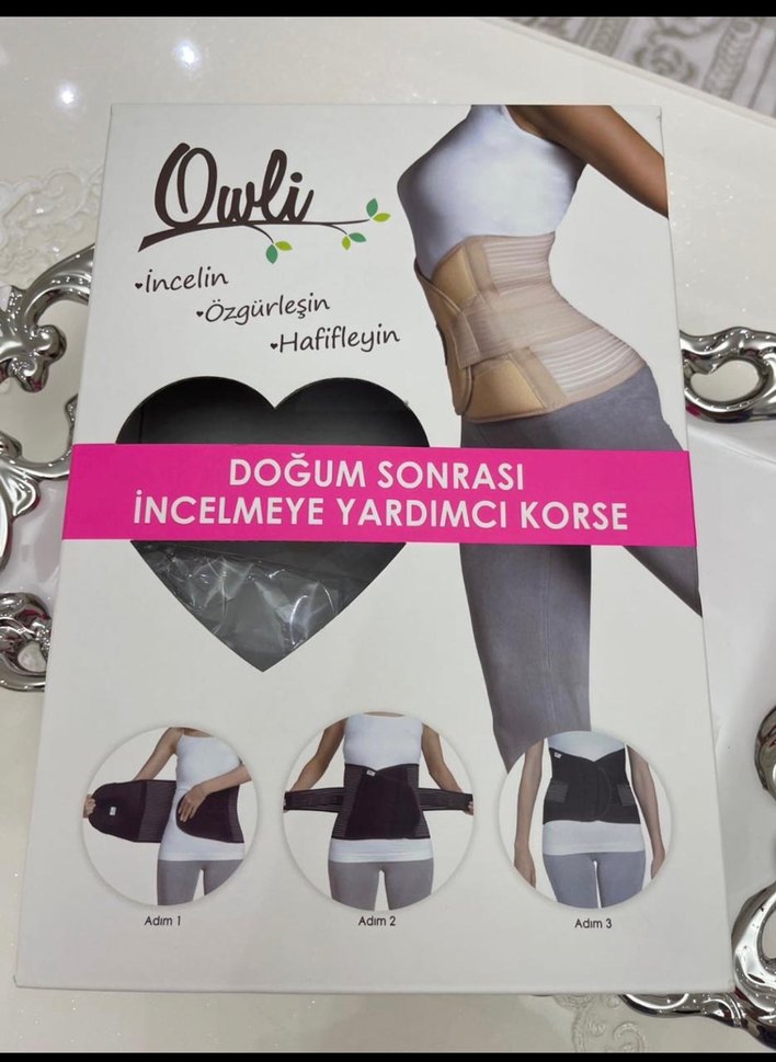 Owli Doğum Sonrası İncelmeye Yardımcı Korse - Görsel 2