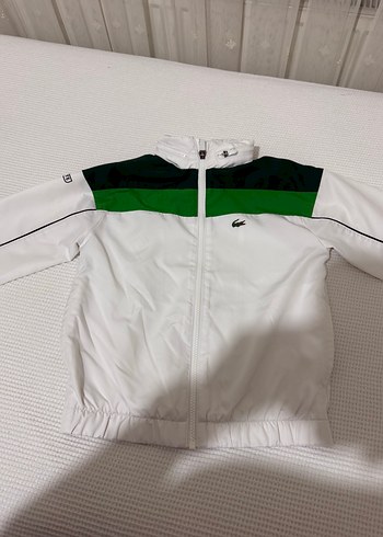 Lacoste Beyaz Yesil Spor Ceket