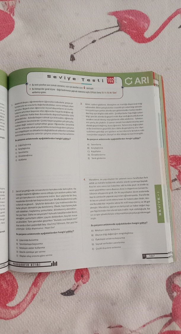 Paragrafın Ritmi ÖSYM Hazırlık Kitabı - Görsel 5