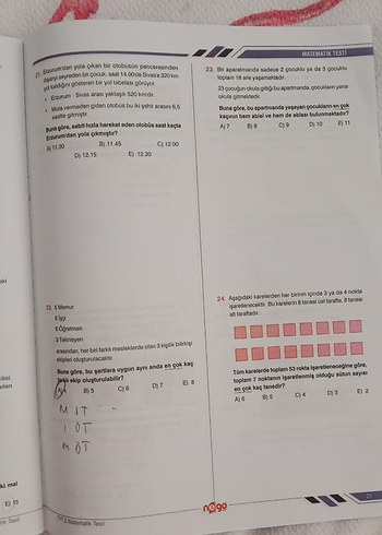 TYT Deneme Sınavı 5A Kitapçığı - Görsel 3