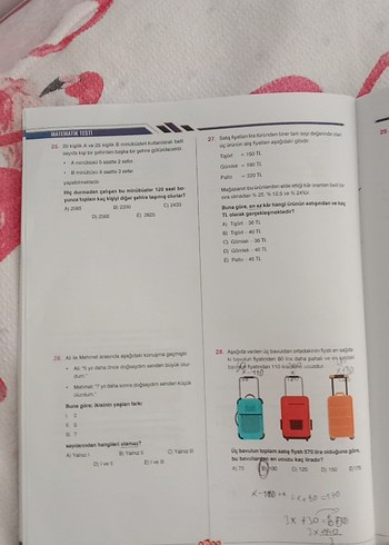 TYT Deneme Sınavı 5A Kitapçığı - Görsel 5