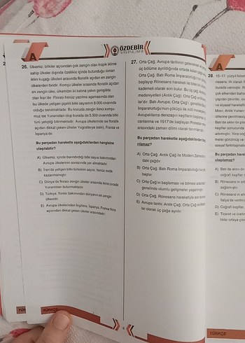 Altın Karma TYT Deneme Seti 2021 Model - Görsel 7