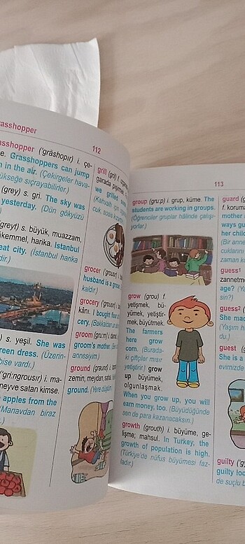 Büyük resimli İngilizce Türkçe sözlük  - Görsel 2