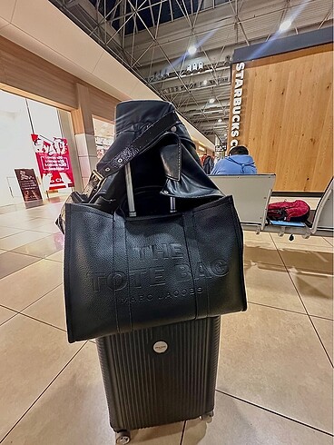 Beden siyah Renk The Marc Jacobs the tote bag büyük boy