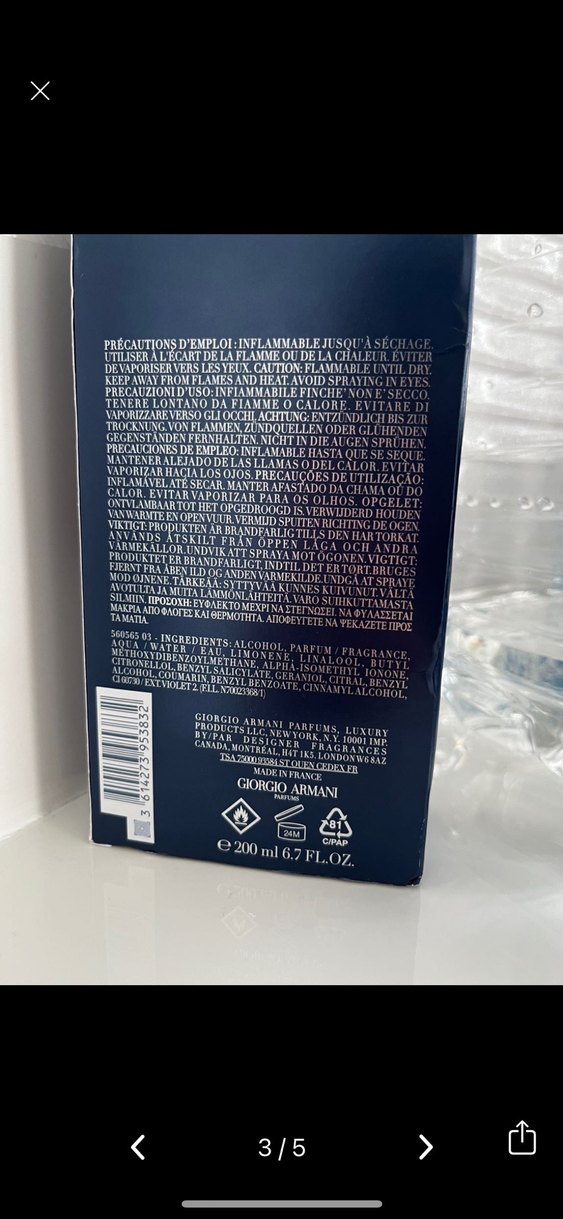 Giorgio Armani  Erkek Parfümü - Görsel 3