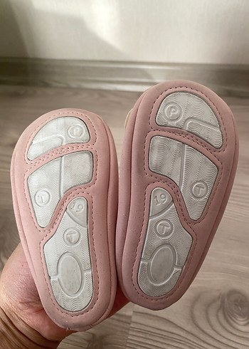Kız Çocuk Pembe Fiyonklu Babet Ayakkabı - Görsel 3