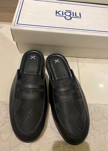 Kığılı Erkek Siyah ev terliği - Görsel 2