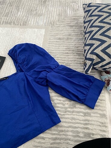 xl Beden Crop bluz