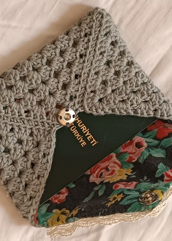 El Örgüsü Pasaportu Kılıfı - Görsel 7