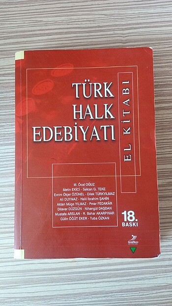 Üniversiteler için Türk Halk edebiyatı I Kitabı