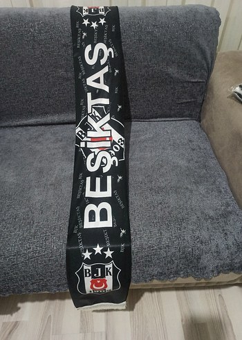 Beşiktaş çift taraflı şal - Görsel 4