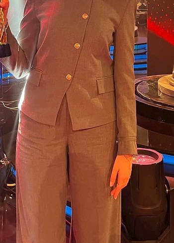Zara Gri Blazer Takim