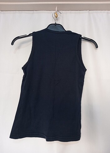 Lacivert kız çocuk sıfır kollu - Görsel 2