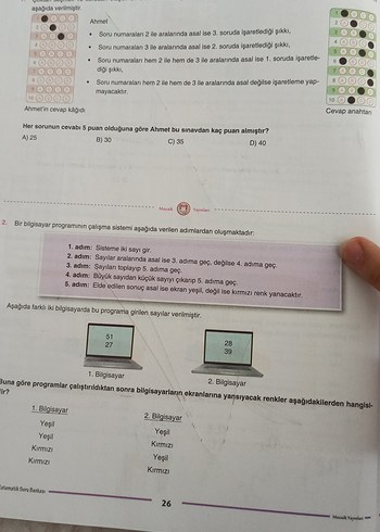  8. Sınıf Matematik Soru Bankası - Mozaik