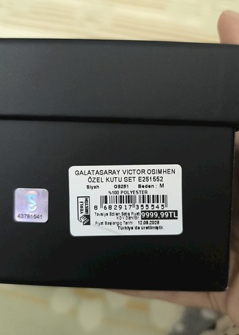 orjinal siyah Galatasaray forması - Görsel 2
