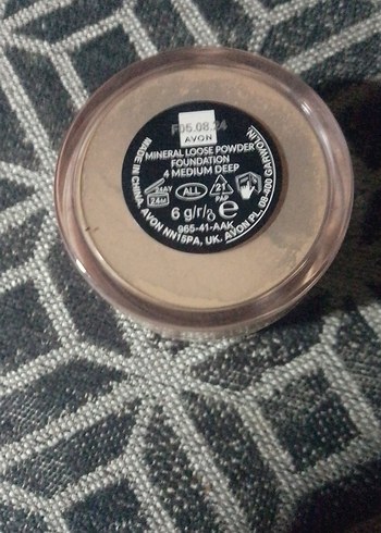 Avon Mineral Loose Pudra - Görsel 4