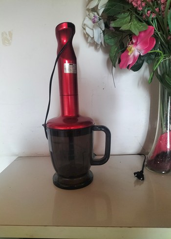Kırmızı Renkli Blender ve Doğrayıcı
