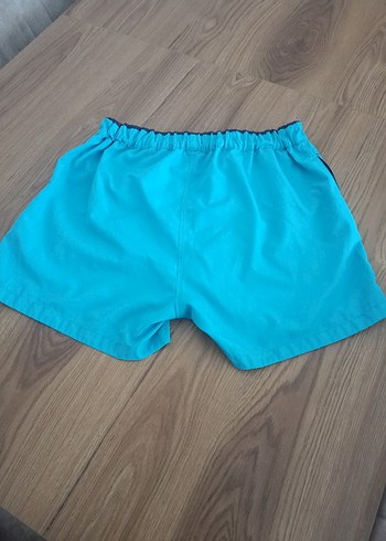 Renkli Mavi Erkek Mini Şort - Görsel 2