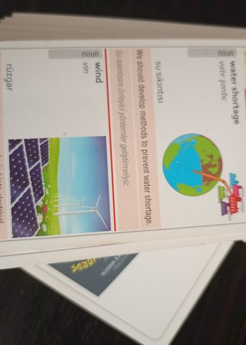 Resimli İngilizce Dil Kartları 8.Sınıf - Görsel 4