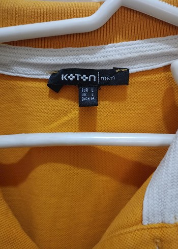 l Beden Sarı Erkek Polo Yaka Tişört 34 Baskılı
