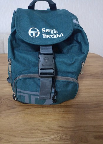 Sergio Tacchini Turkuaz Erkek Sirt Cantasi