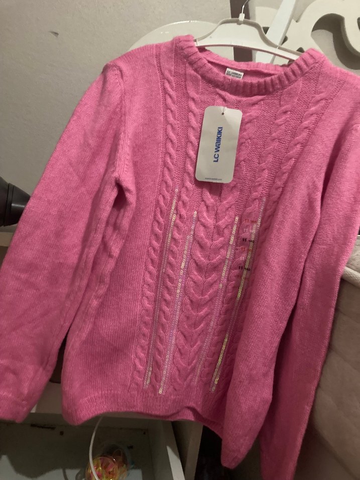 LC Waikiki Pembe Triko Kazak — görsel 4/5