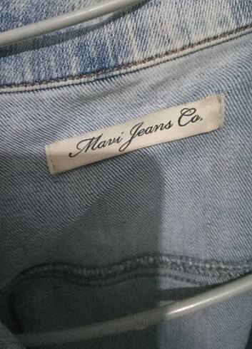 Mavi jeans ceket  - Görsel 2