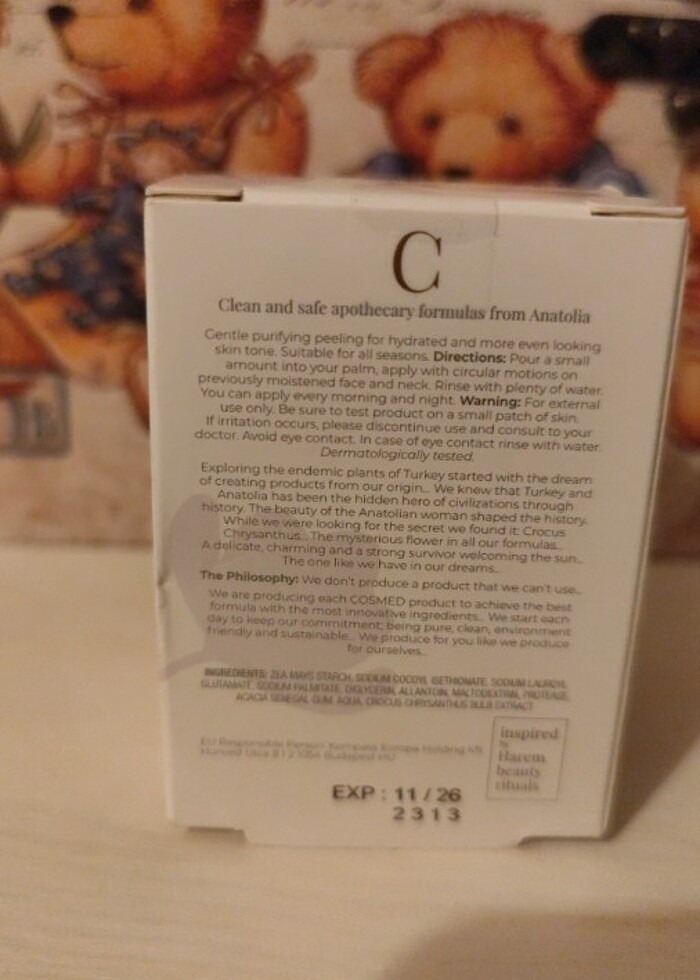 Cosmed enzyme peeling powder - Görsel 2