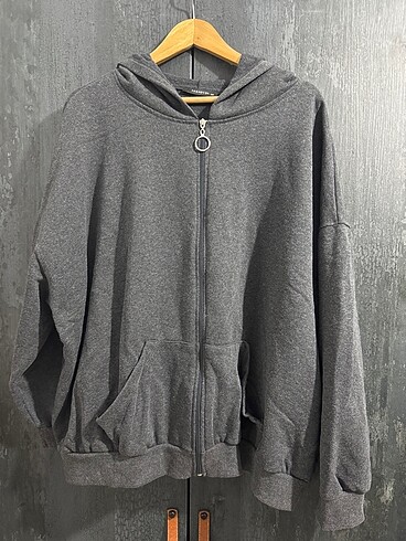 fermuarlı sweatshirt