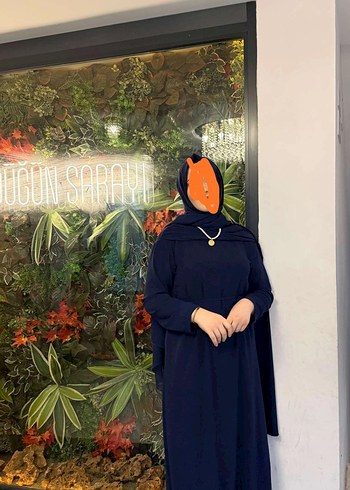 xl Beden siyah Renk Siyah Uzun Yüksek Yakalı Kadın Elbise