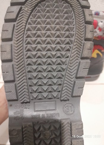 Renkli Erkek Çocuk Lastik Çizme - Görsel 3