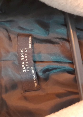 Tek Düğmeli Bej Kaban - Görsel 5