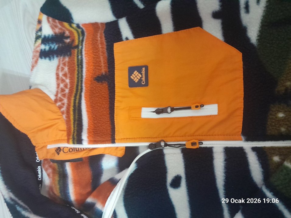 Orjinal Columbia Fermuarlı Erkek Polar - Görsel 2