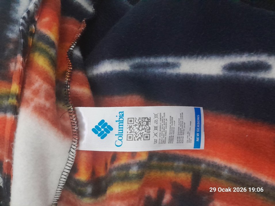 Orjinal Columbia Fermuarlı Erkek Polar - Görsel 3