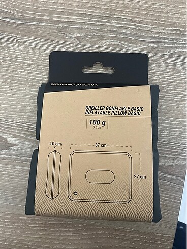 Decathlon şişme yastık