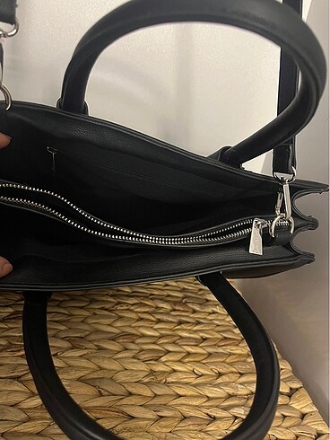 Beden siyah Renk Stradivarius siyah çanta