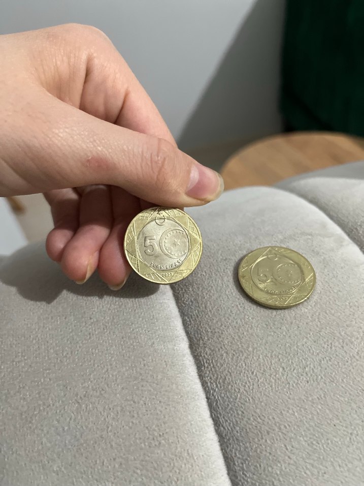 Madeni 5 tl 100 yıl - Görsel 2