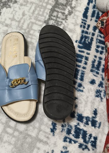 Mavi Kadın terlik - Görsel 2