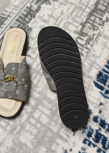 gri Kadın Terlik - Görsel 2