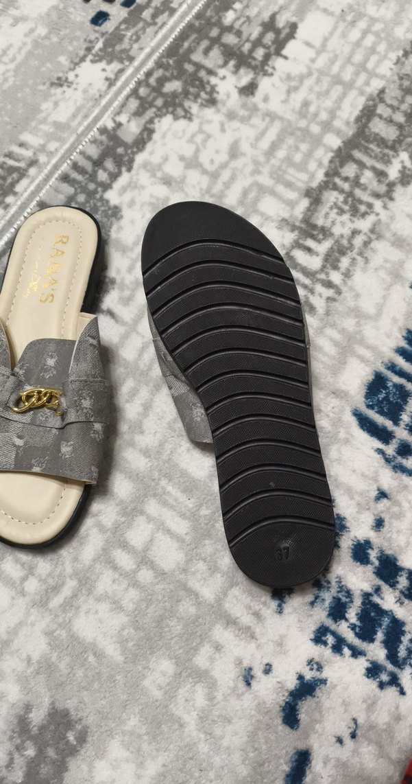 gri Kadın Terlik - Görsel 2