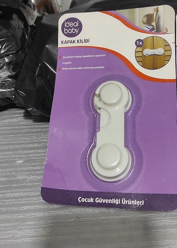 Beyaz Dolap Kapak Kilidi Çocuk Güvenliği 4 lü - Görsel 6