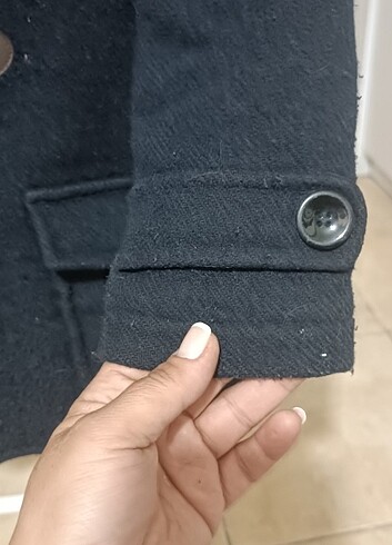 Erkek çocuk kaşe kaban 6/8yas - Görsel 7