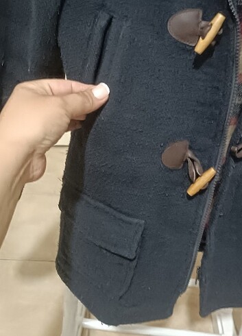 Erkek çocuk kaşe kaban 6/8yas - Görsel 8