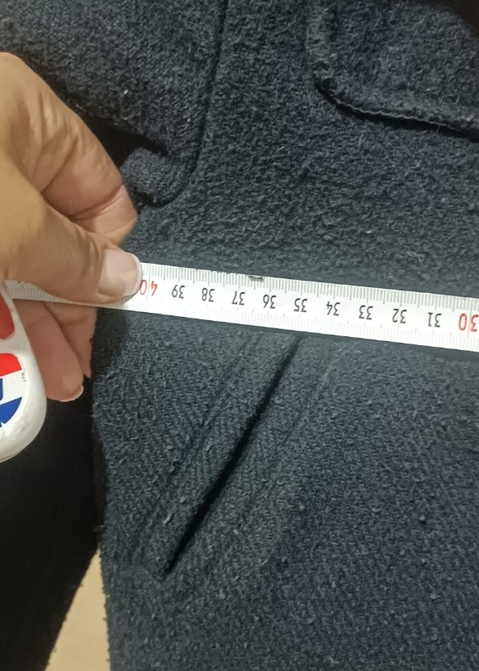 Erkek çocuk kaşe kaban 6/8yas  - Görsel 5