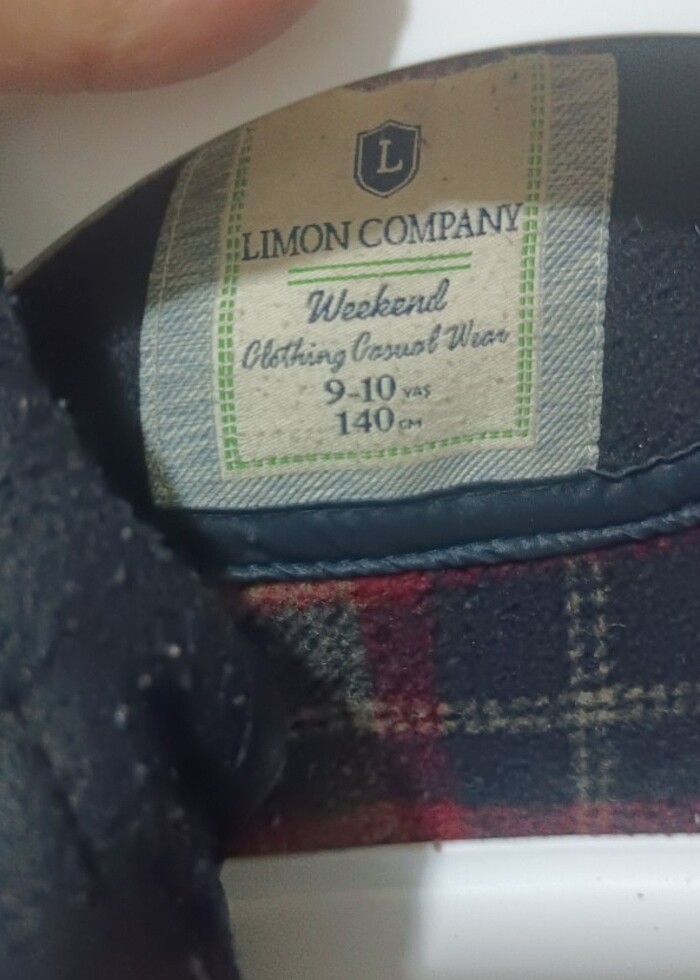 Erkek çocuk kaşe kaban 6/8yas  - Görsel 2