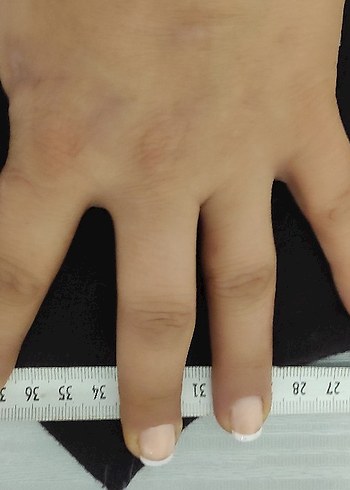 Siyah düz üstü Etek mor - Görsel 4