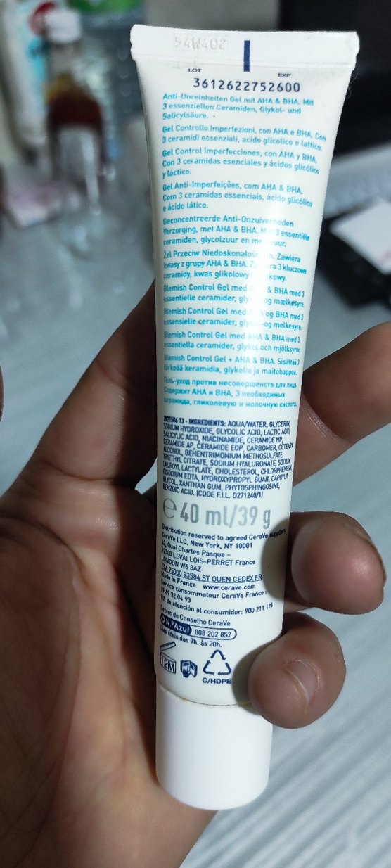 CeraVe yüz bakım krem jeli 40 ml - Görsel 3